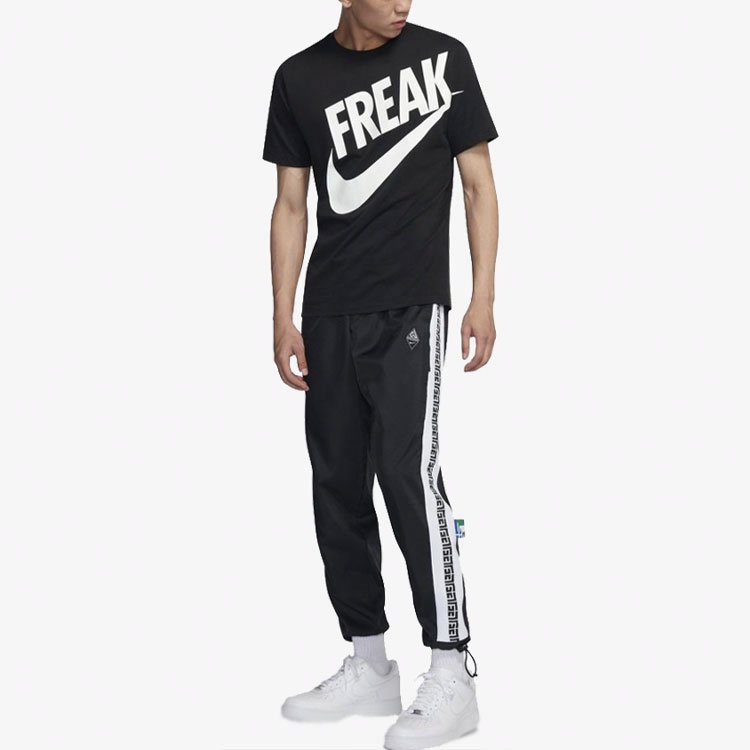 Мужские футболка Nike Giannis Dri-Fit Tee T (черный) — фото 5