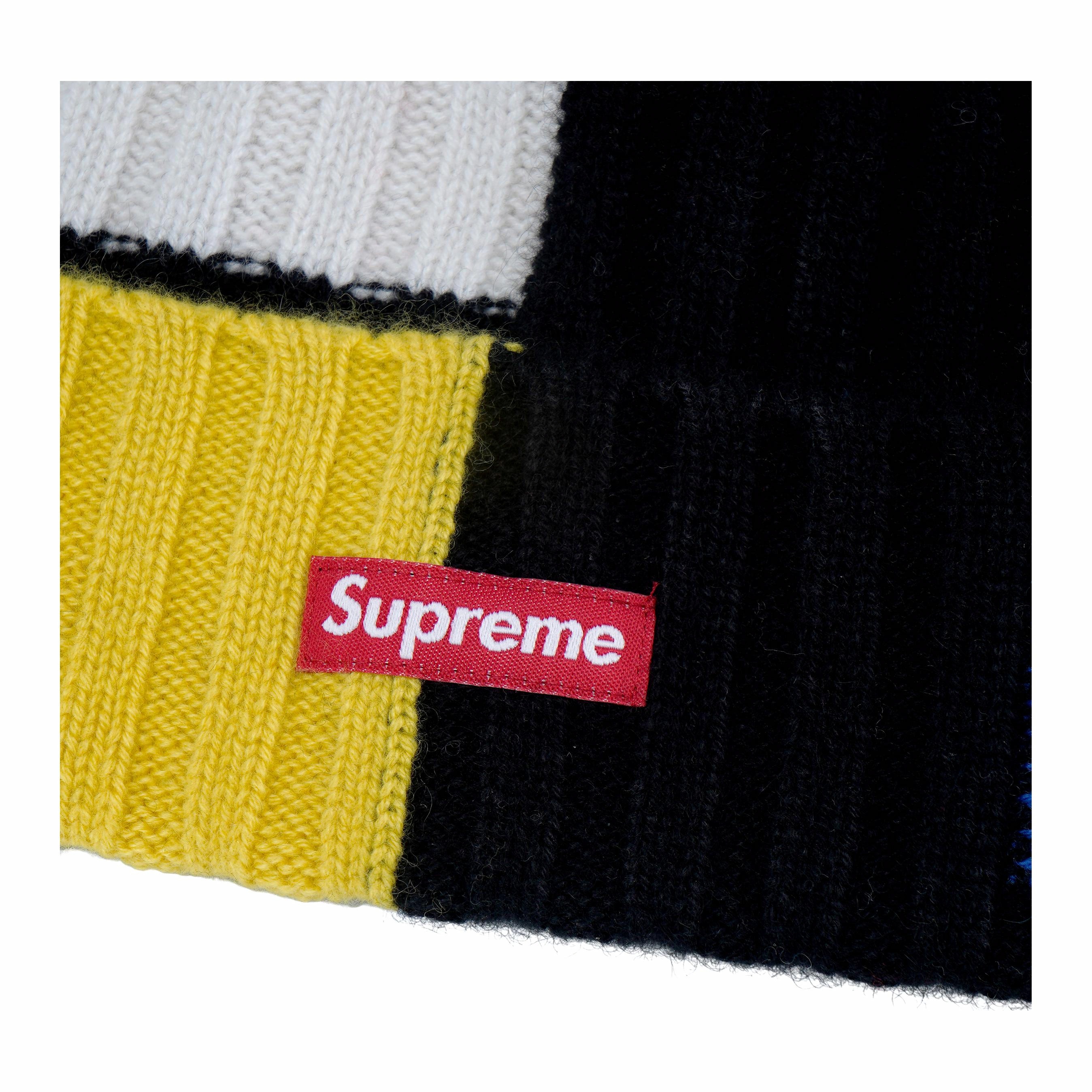 Шапка Supreme FW20 Week 10 Cashmere Beanie //// (фиолетово-красная) — фото 9