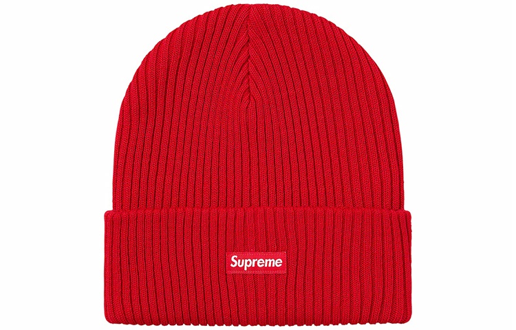 Шапка Supreme FW20 Week 7 Wide Rib Beanie (черная) — фото 9