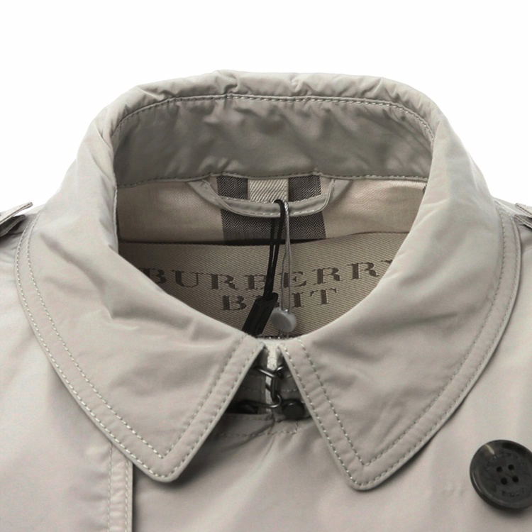 Мужской тренч Burberry (каки) — фото 3