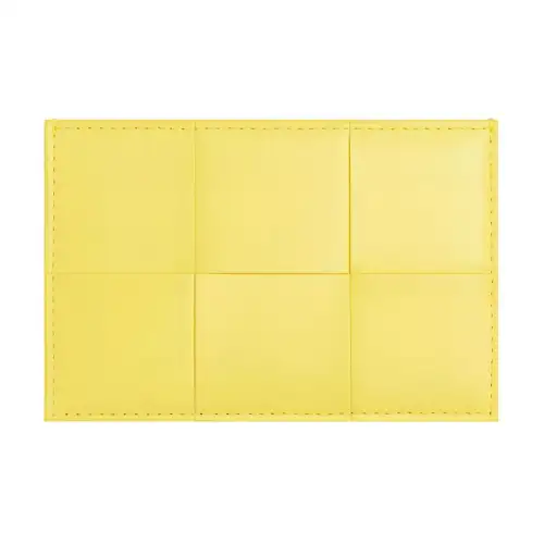 Bottega Veneta Sheepskin Wallet, Card Holder Women's Jelly Yellow