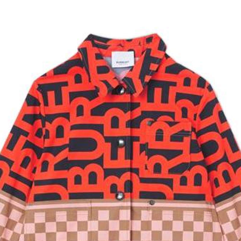 Детское платье Burberry A (разноцветная) — фото 4