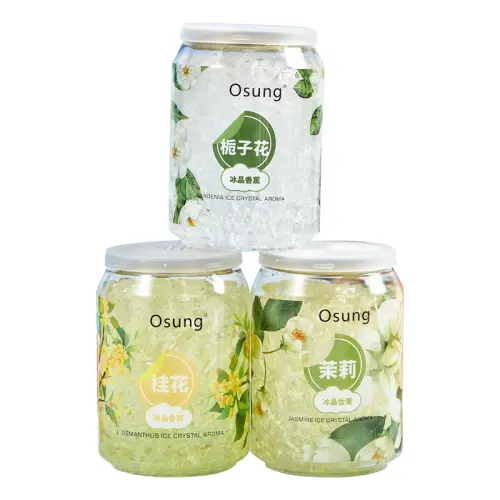 OSUNG Crushed Ice Fragrance Light Fragrance Long-lasting Fresh Ice Crystal Natural Car Perfume Universal