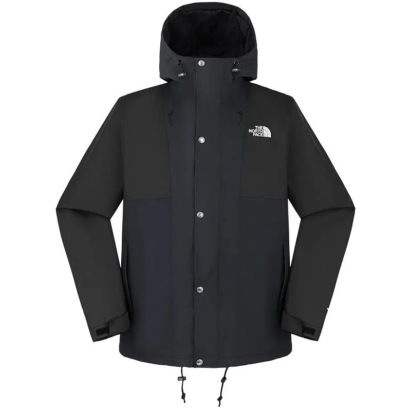 THE NORTH FACE Dryvent Waterproof And Windproof Windbreaker Jacket Men's Cosmic Black