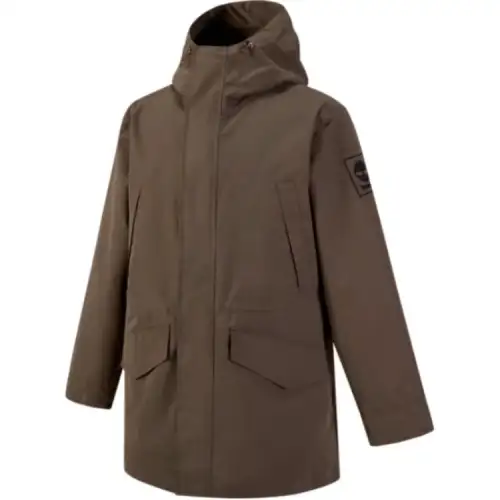 Timberland Waterproof And Breathable Windbreaker Jacket Men's Brown
