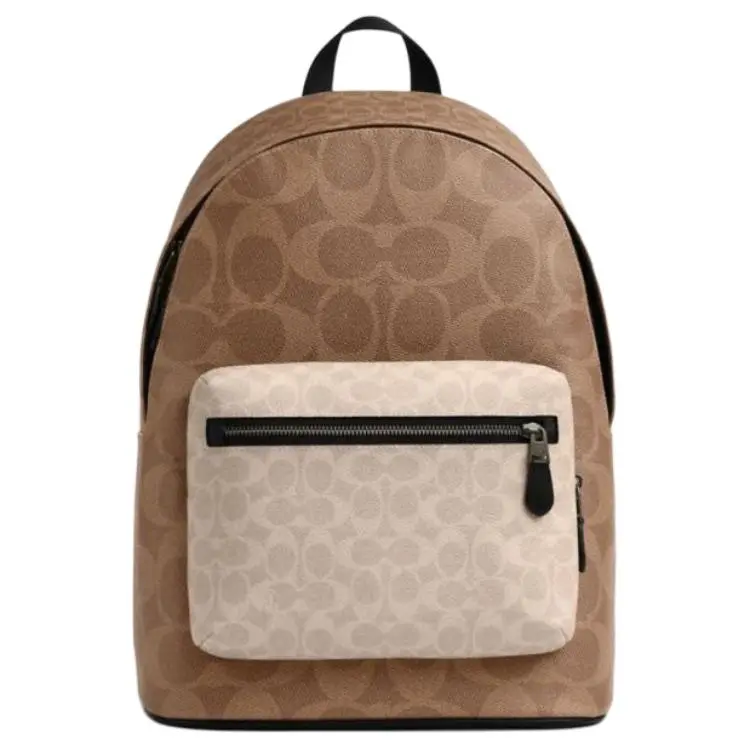 COACH West Artificial Leather Backpack Large Men's