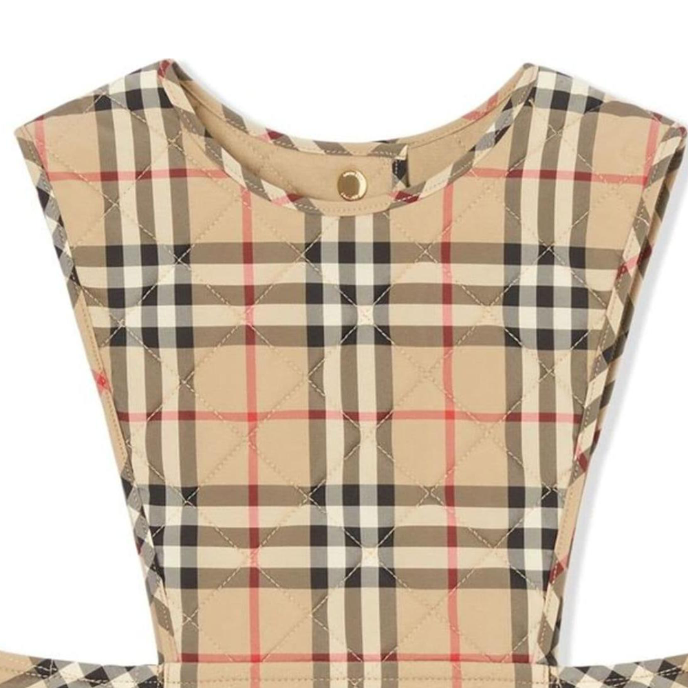 Детское платье Burberry (коричневое) — фото 4