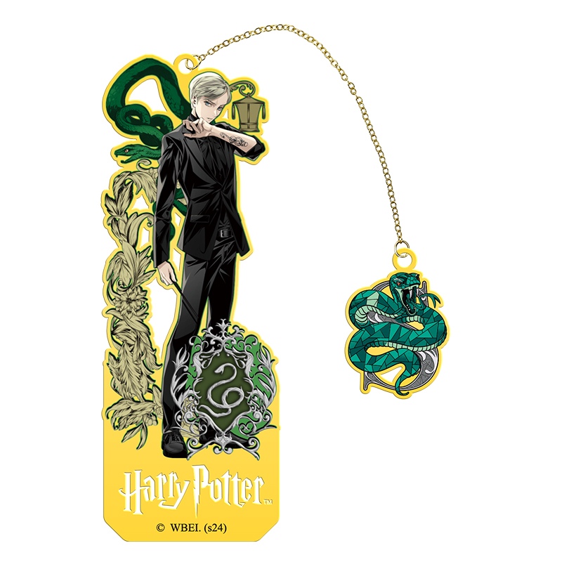 HARRY POTTER Harry Potter Year of the Snake Slytherin Series Malfoy Snape Voldemort Tom Riddle Magical Character Metal Hollow Bookmark