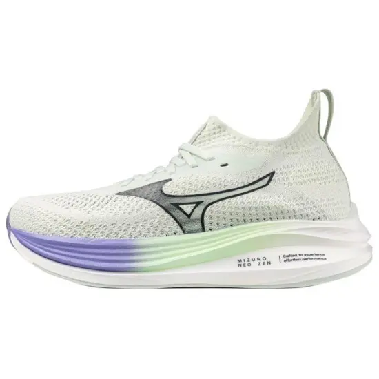 Mizuno Anti Slip Wear Resistant Mid Top Casual Running Shoes Women's Green Black Purple