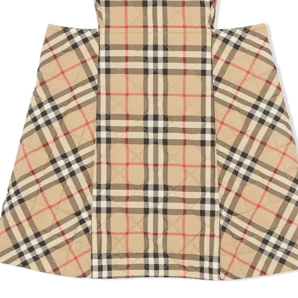 Детское платье Burberry (коричневое) — фото 5