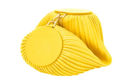 LOEWE Bracelet Cow Leather Three in One Shoulder Bag Women's Lemon