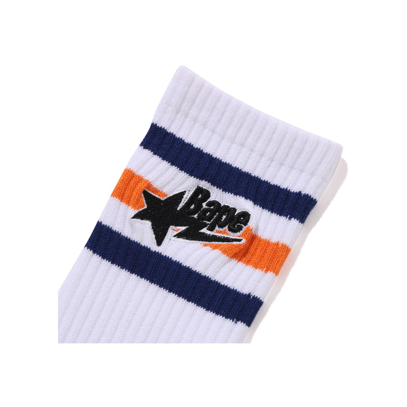 A BATHING APE FW24 Crew Socks Unisex