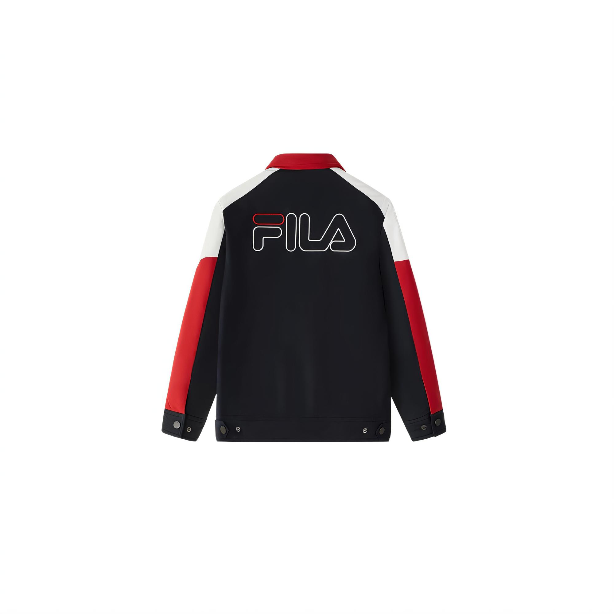 Мужские куртка Fila ORIGINALE (синяя) — фото 2