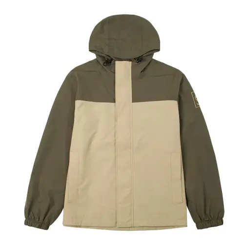 Timberland Outdoor Hiking Waterproof, Windproof, And Breathable Windbreaker Jacket Men's Green