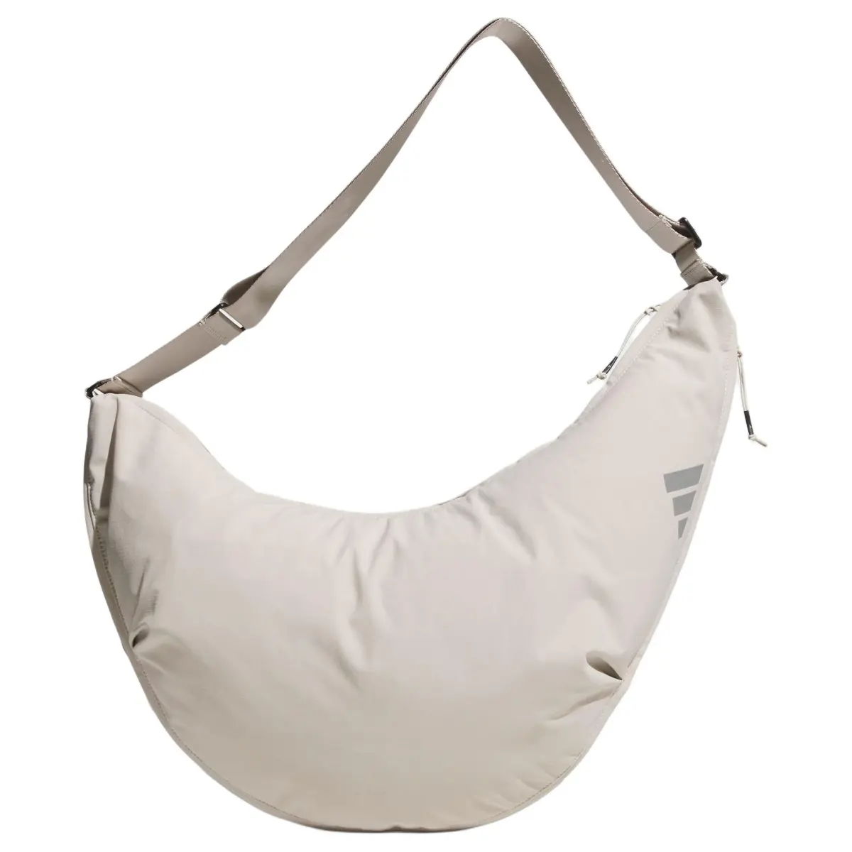 Adidas Recycled Polyamide Shoulder Bag, Crossbody Bag Unisex Miracle Bauxite Brown