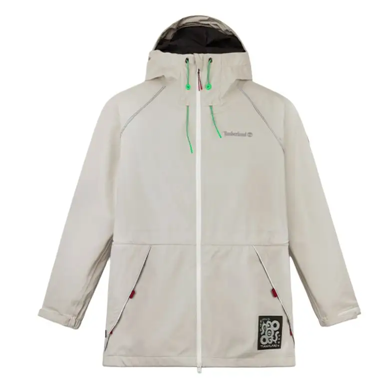 Timberland Waterproof, Windproof, Breathable, And Thermal Windbreaker Jacket Unisex Rainy Sky Color