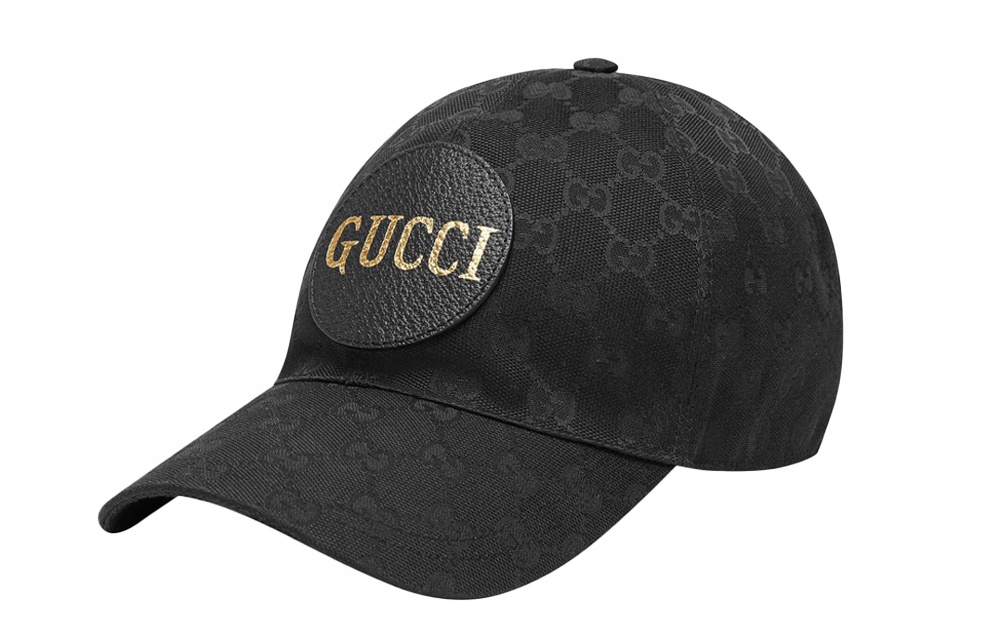 Женская кепка Gucci GUCCI GG (черная)