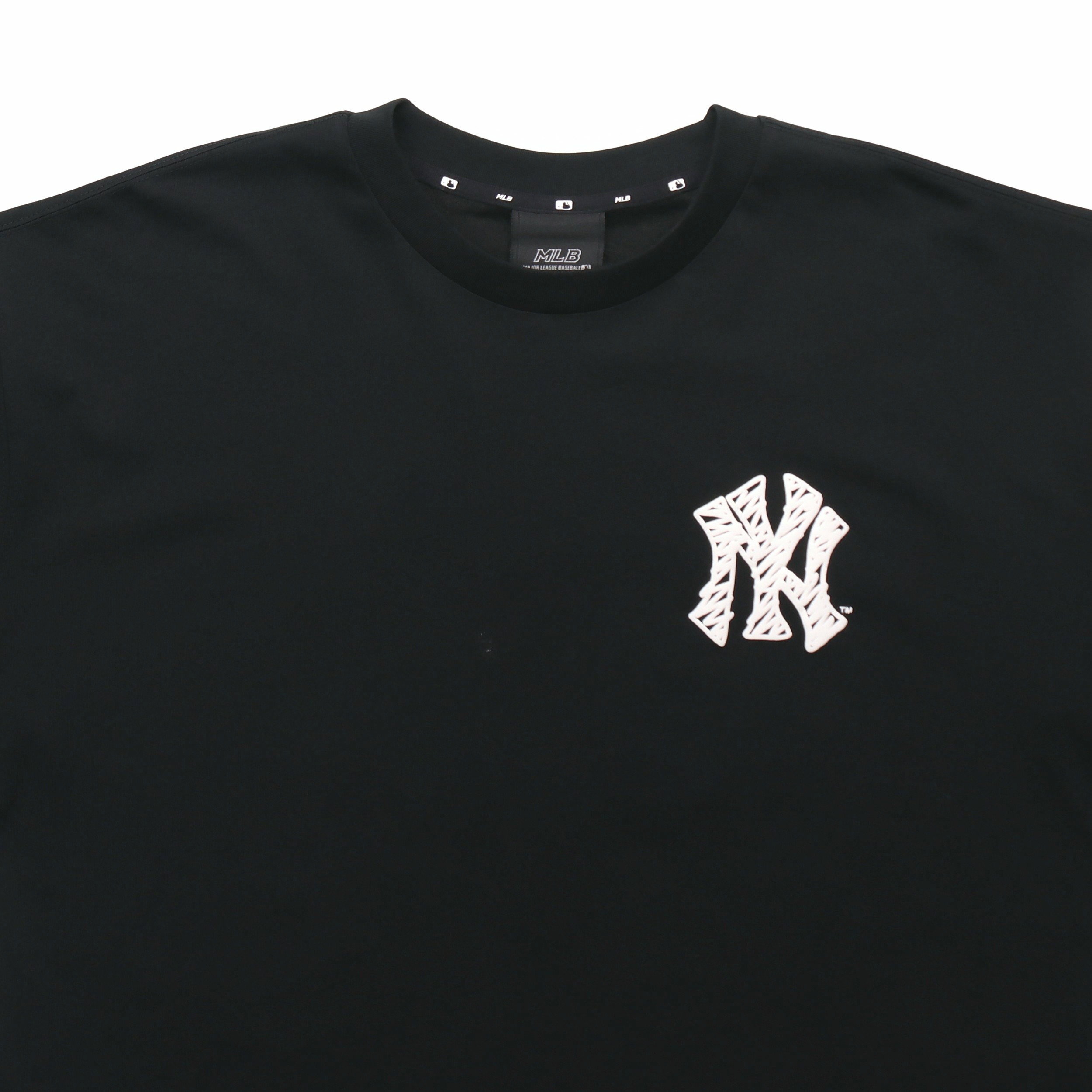 Футболка MLB NY Yankees (черная) — фото 4