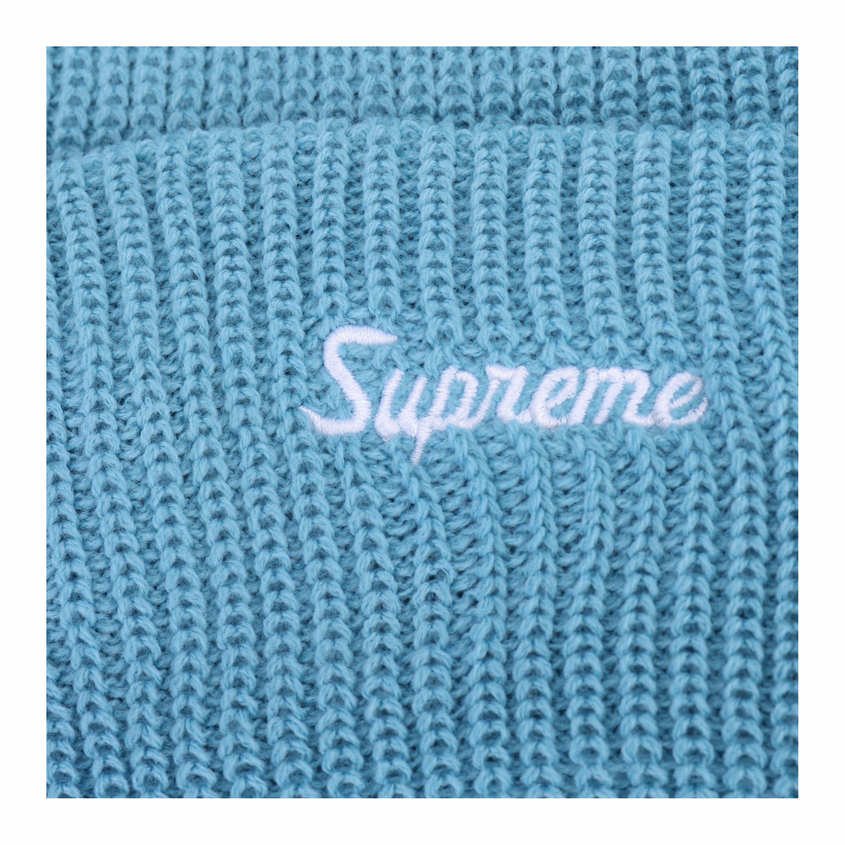 Шапка Supreme FW20 Week 18 Loose Gauge Beanie - (бордовая) — фото 11