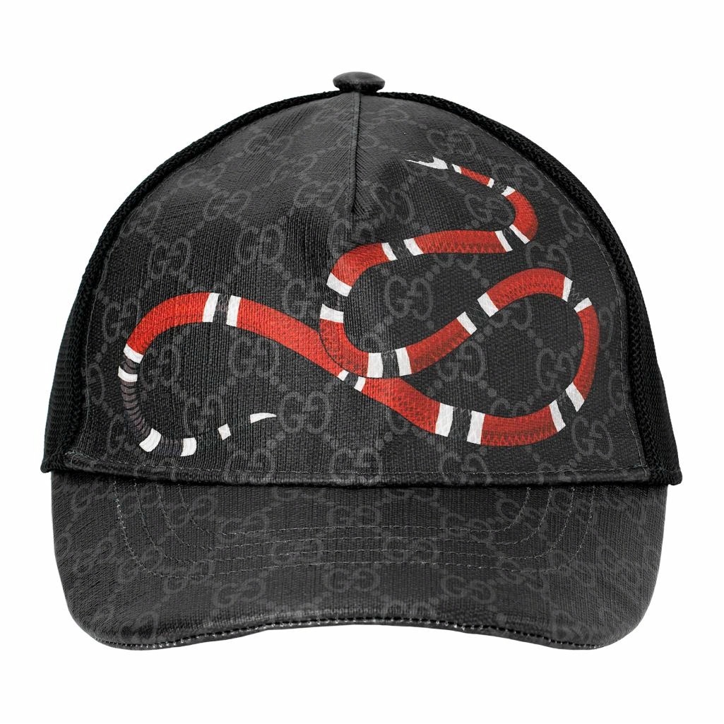 Кепка Gucci (черный) — фото 2