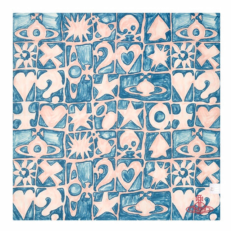 Платок Vivienne Vivienne Westwood Handkerchief (синий)