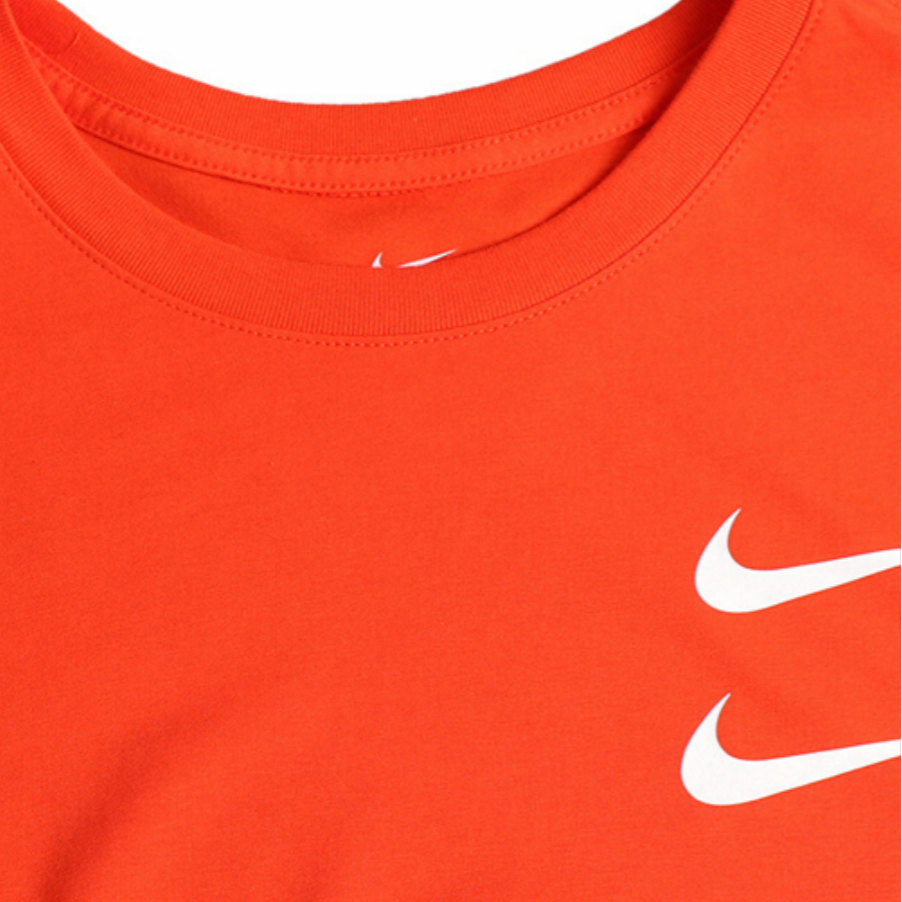 Мужская футболка Nike T (оранжевая) — фото 3