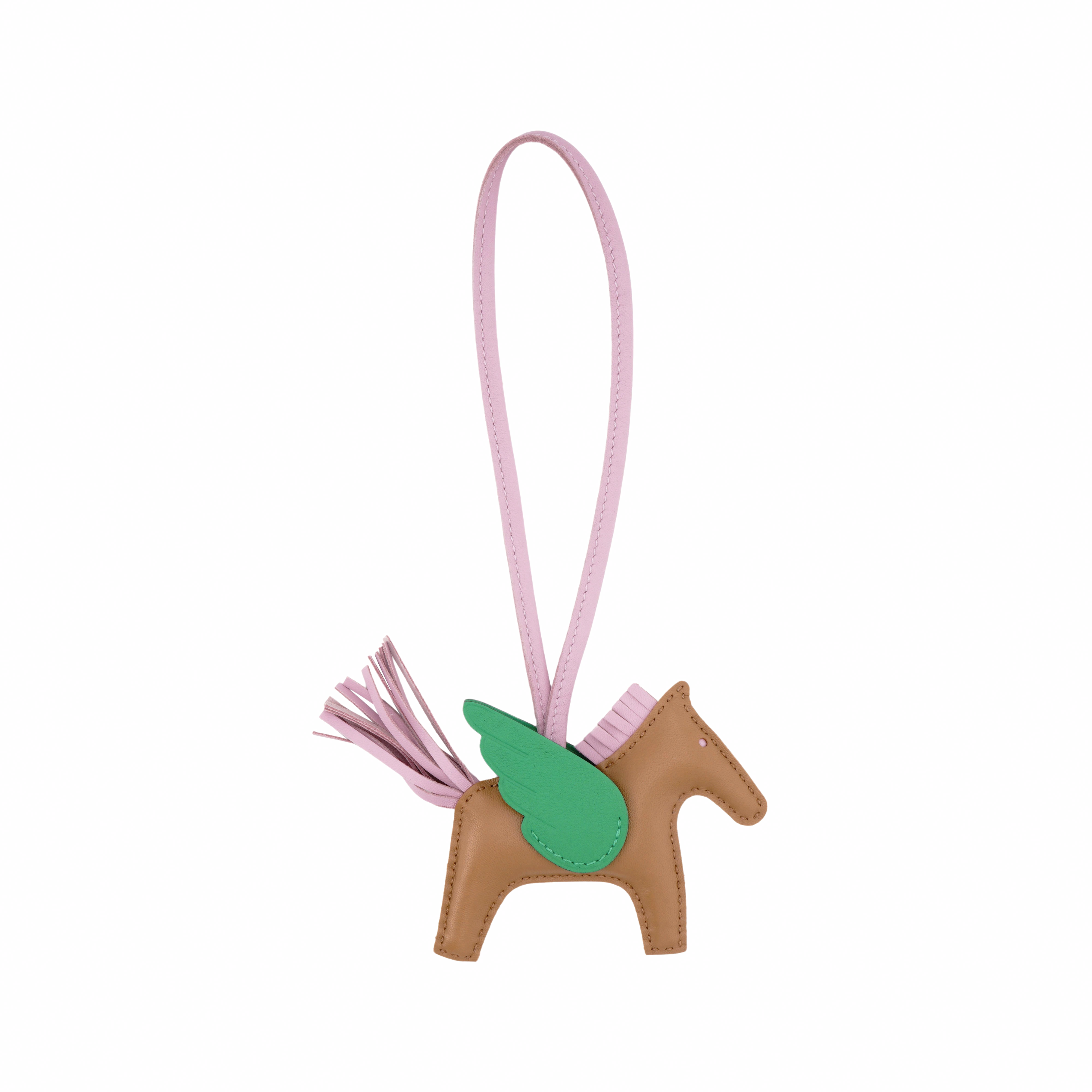 Брелок Hermes Rodeo (коричневый)