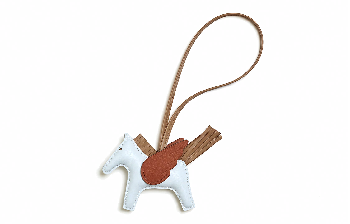 Брелок Hermes Rodeo (белый)