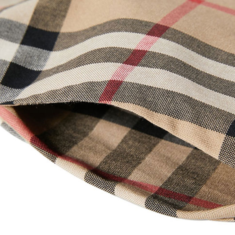 Женское платье Burberry A (бежевое в клетку) — фото 4