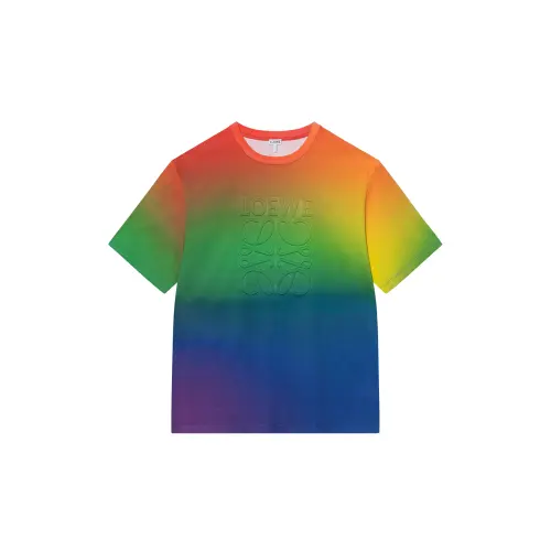LOEWE Rainbow Anagram Cotton T Shirt