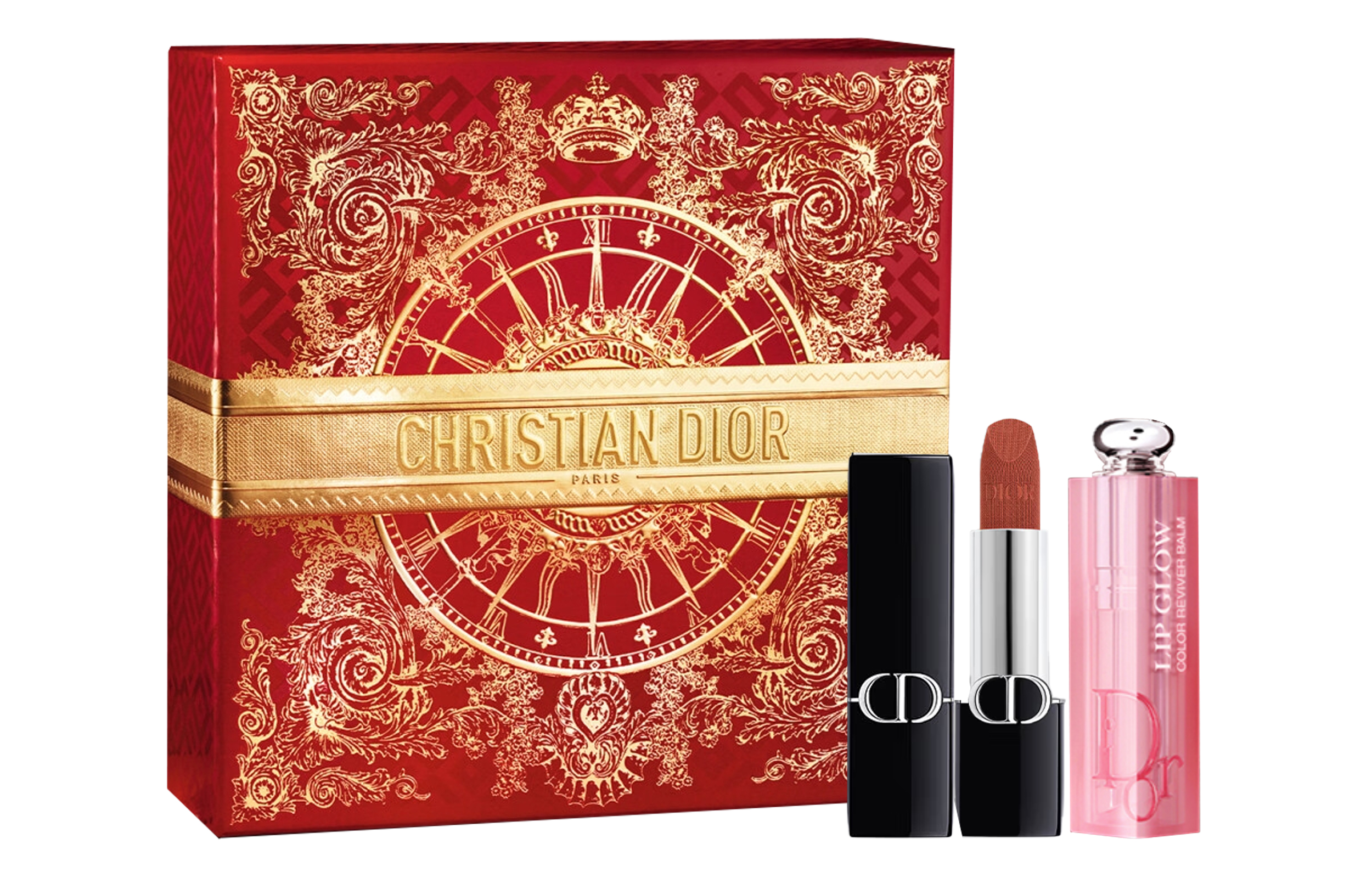 Подарочный набор косметики Dior Limited Edition (красно-синий)