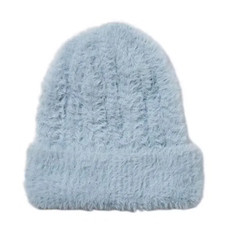 New Era Nylon Beanies Unisex Sky Blue