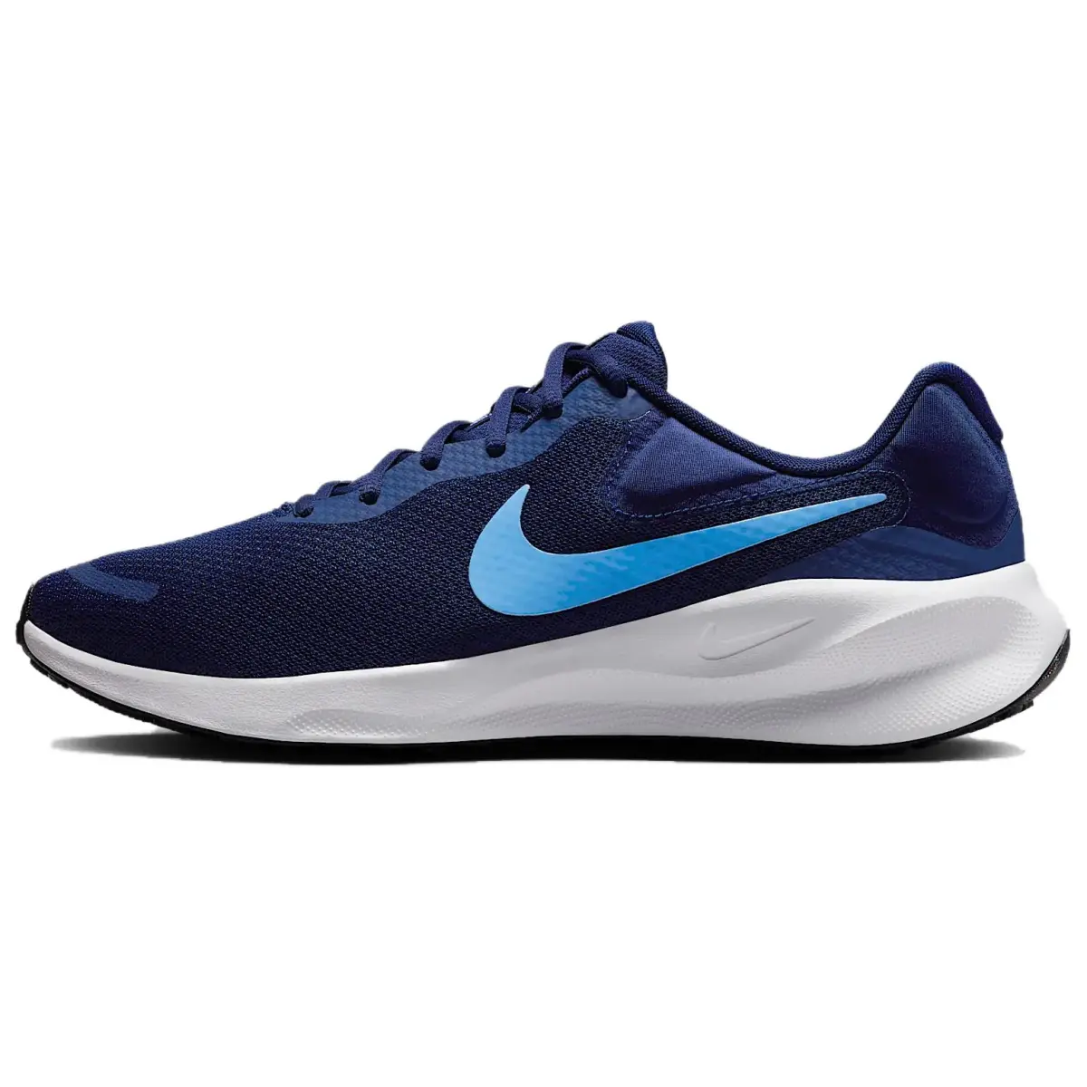 Nike REVOLUTION 7 Low top Casual City Commuting Running Shoes Men's Blue