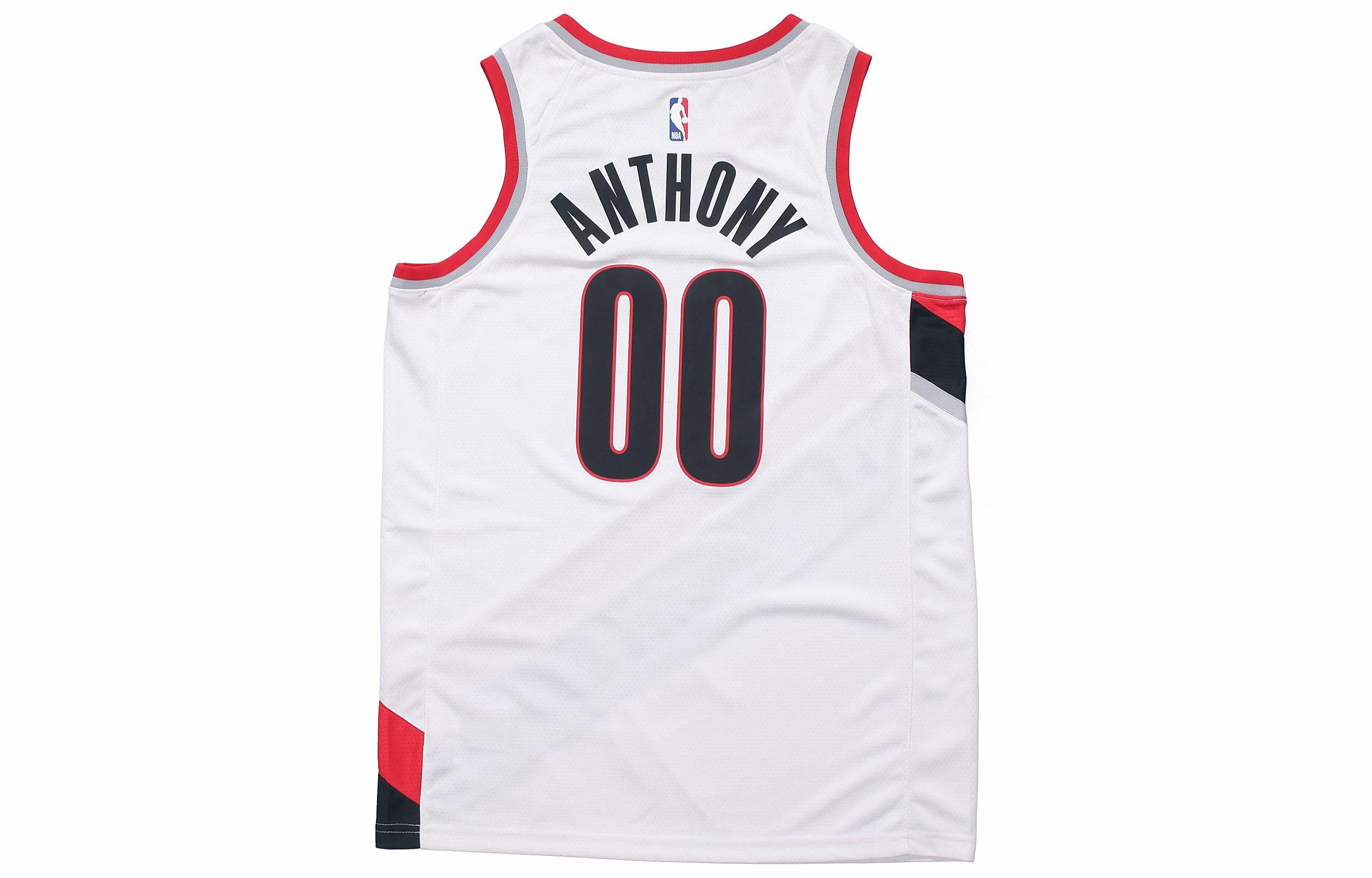 Мужская футболка-майка Nike NBA Portland Trail Blazers (белая) — фото 2