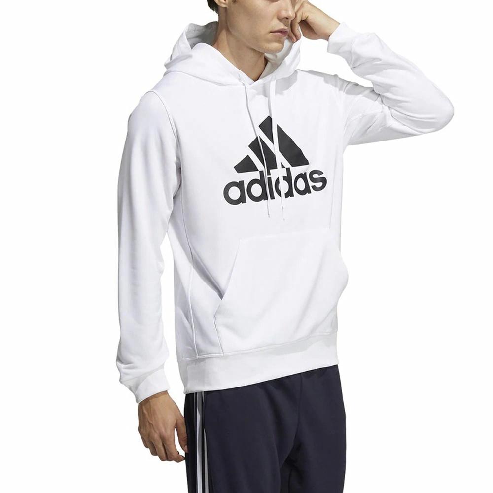 Мужское худи adidas MUST HAVES (белое) — фото 4