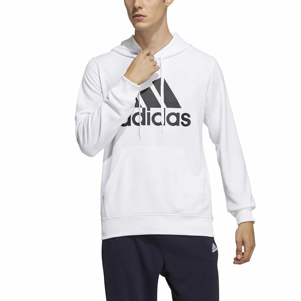Мужское худи adidas MUST HAVES (белое) — фото 2