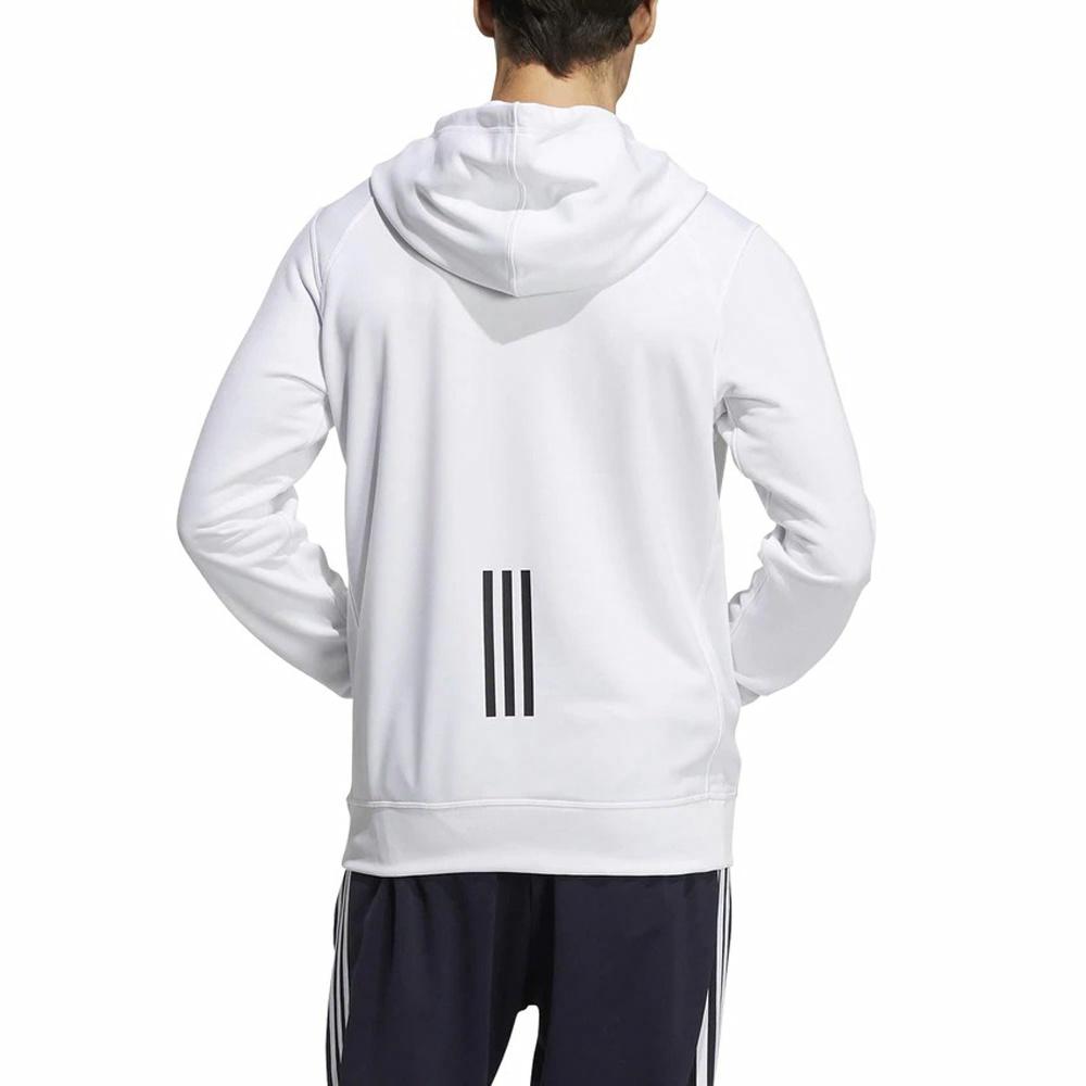 Мужское худи adidas MUST HAVES (белое) — фото 3