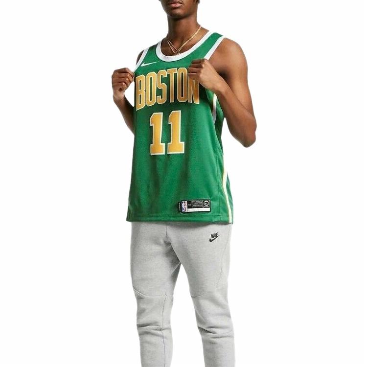 Мужская майка Nike Earned Edition NBA SW (зеленая) — фото 5