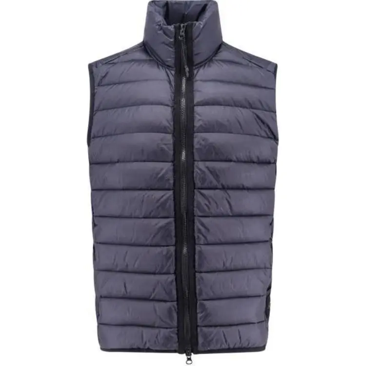 STONE ISLAND Compass Patch High Neck Padded Gilet