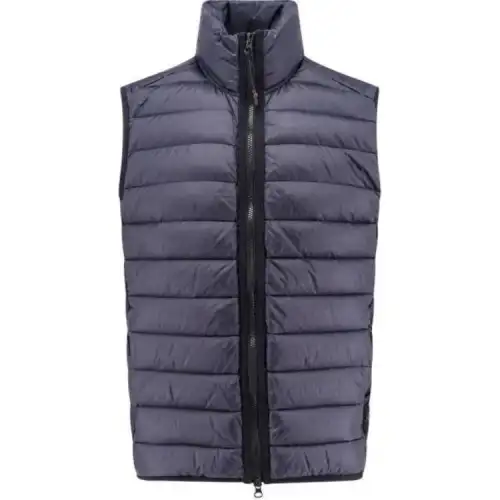 STONE ISLAND Compass Patch High Neck Padded Gilet