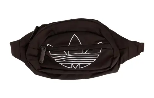Adidas Originals Adidas Polyester Fanny Pack Regular Unisex Black & White