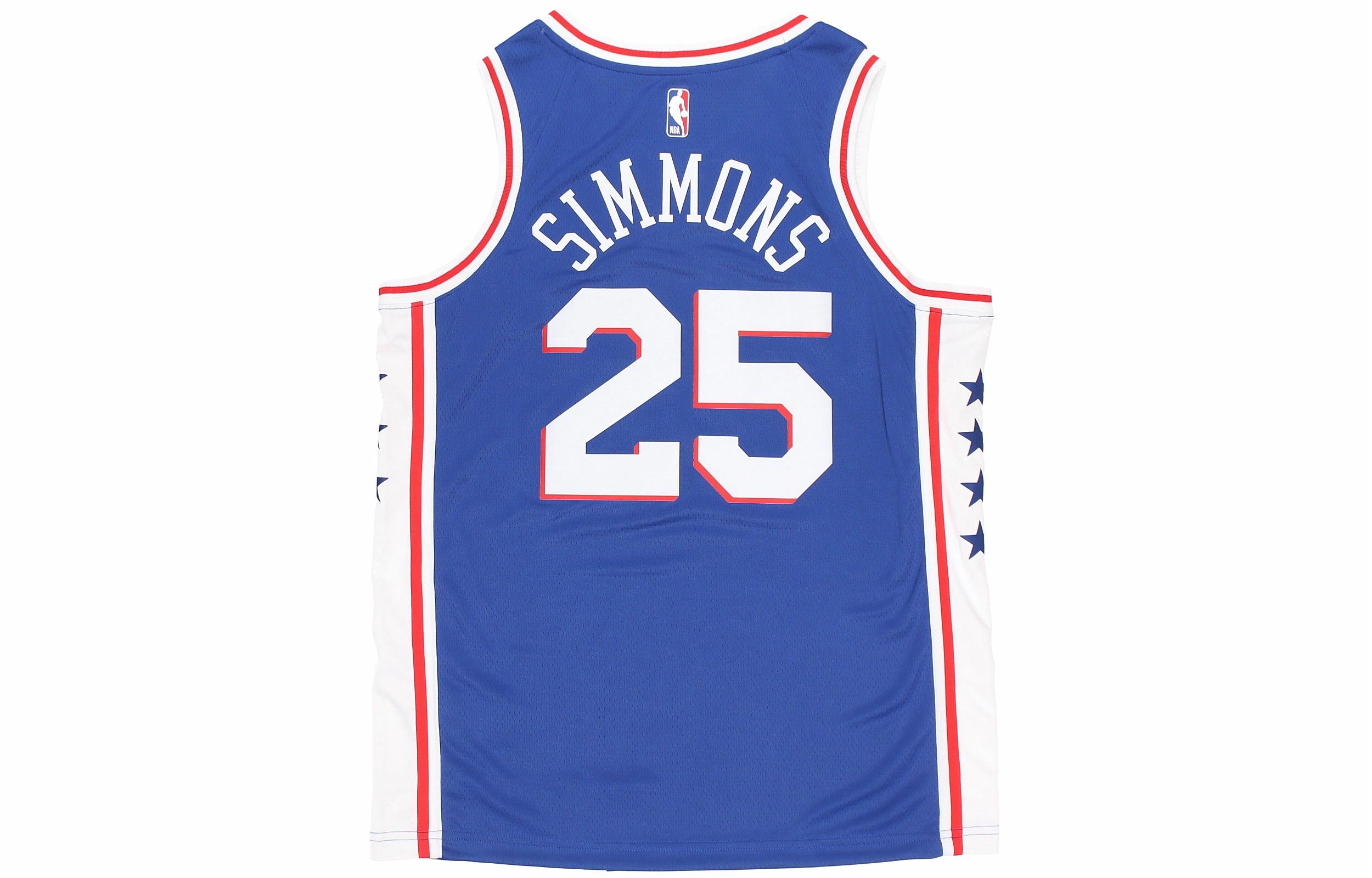 Мужская футболка Nike NBA Jersey Icon Edition Swingman 76 (синяя) — фото 2