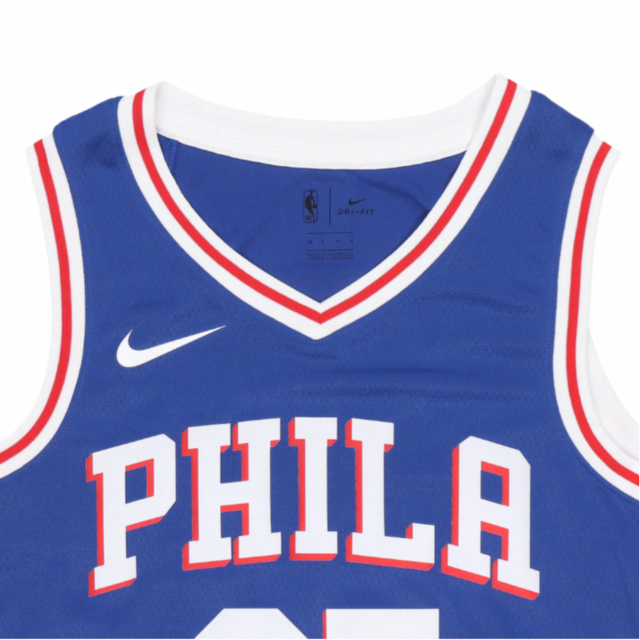 Мужская футболка Nike NBA Jersey Icon Edition Swingman 76 (синяя) — фото 3
