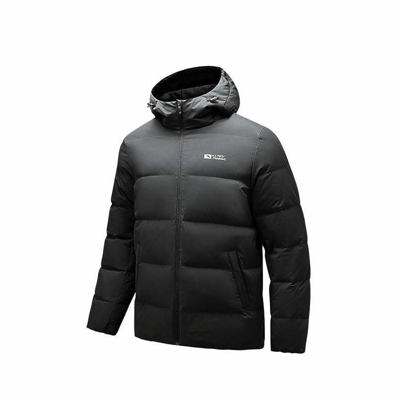 Куртка Anta Down Jacket (коричнево-серая)