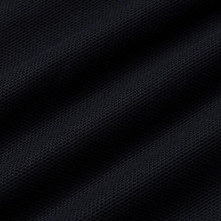 Мужская футболка-поло Burberry (черная) — фото 6