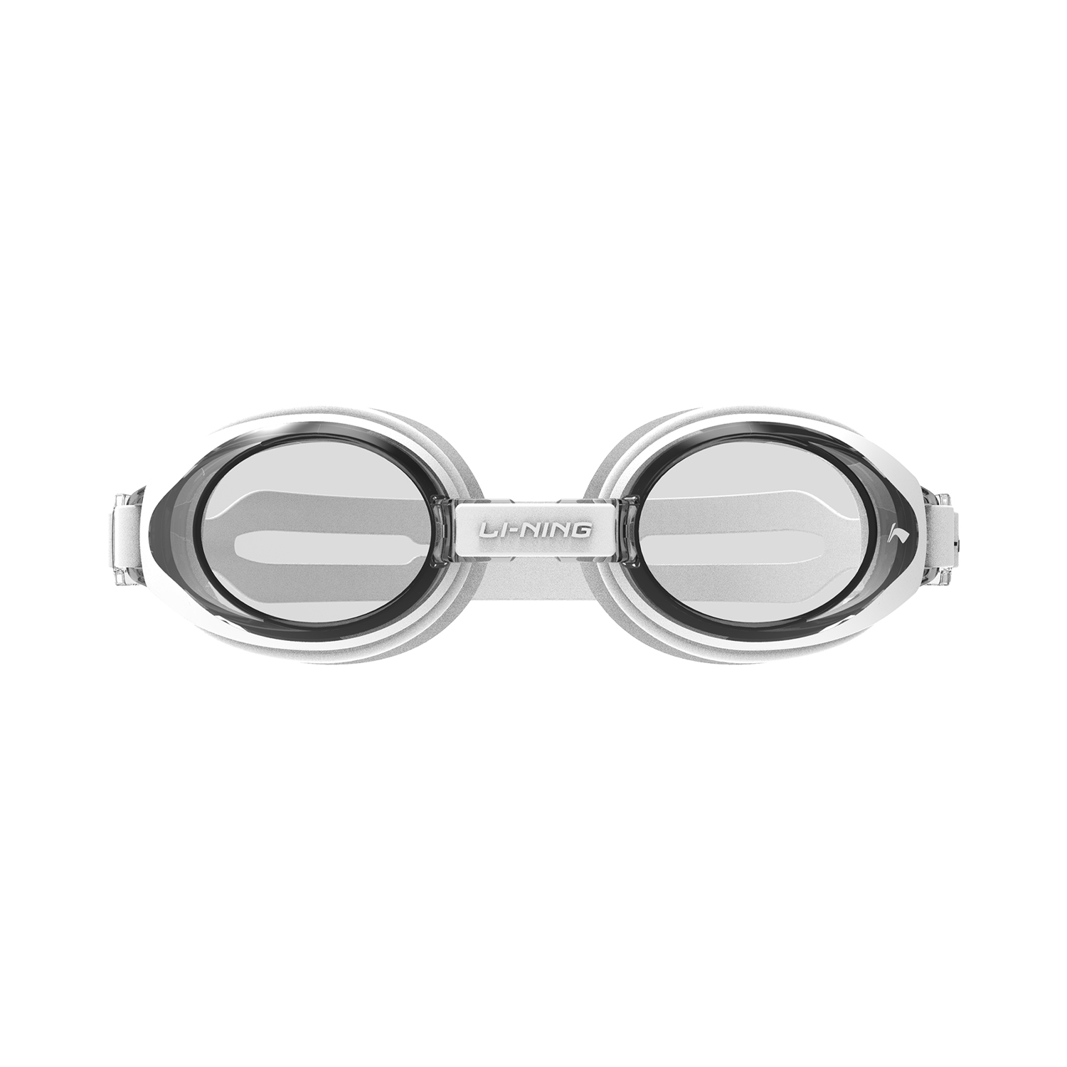 Li Ning Swim Goggles Silicone/TPU Unisex White Black