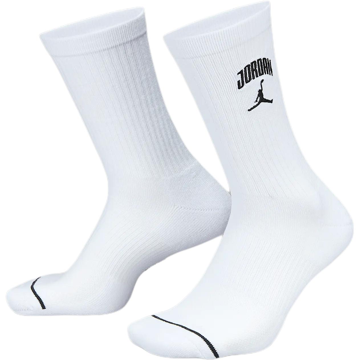 Jordan Crew Socks Men’s 1 Pack White