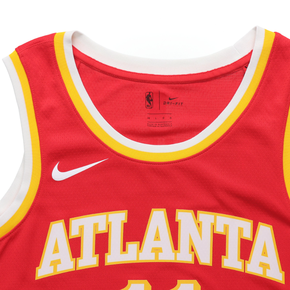 Nike Basketball Jersey SW Fan Edition 20 Season, Atlanta Hawks, Trae Young Size 11 Men’s Red