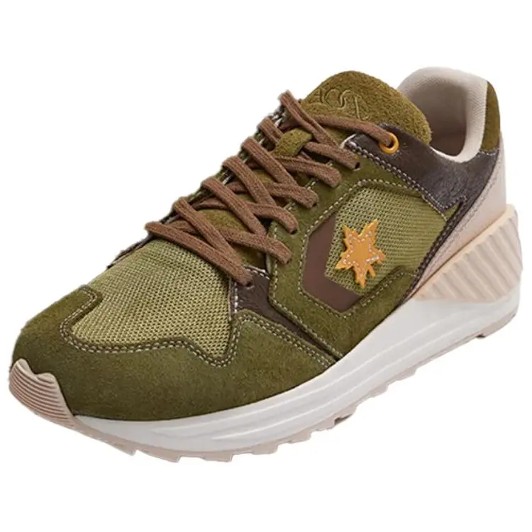 DOE x Converse Abrasion Resistant Abrasion Resistant Low top Running Shoes Unisex Green