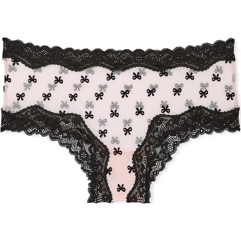 Женские трусы Victoria's Secret Lace Briefs (розовые)